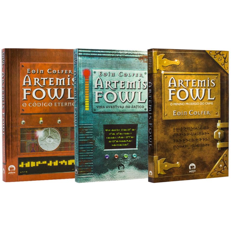 Combo Artemis Fowl - Volumes 1, 2 e 3 - Eoin Colfer na Nerdstore