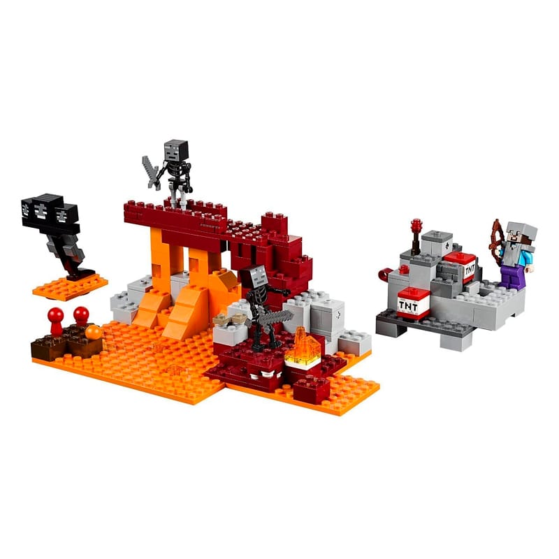LEGO Minecraft - The Wither - Toyshow Tudo de Marvel DC Netflix Geek Funko  Pop Colecionáveis