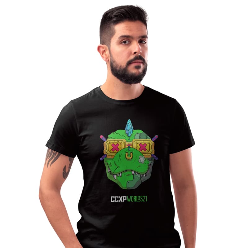 Camiseta CCXP Worlds - Raposa