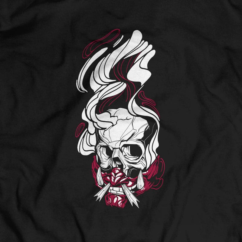 Camiseta Nerdstore A Maldição do Samurai - Frente