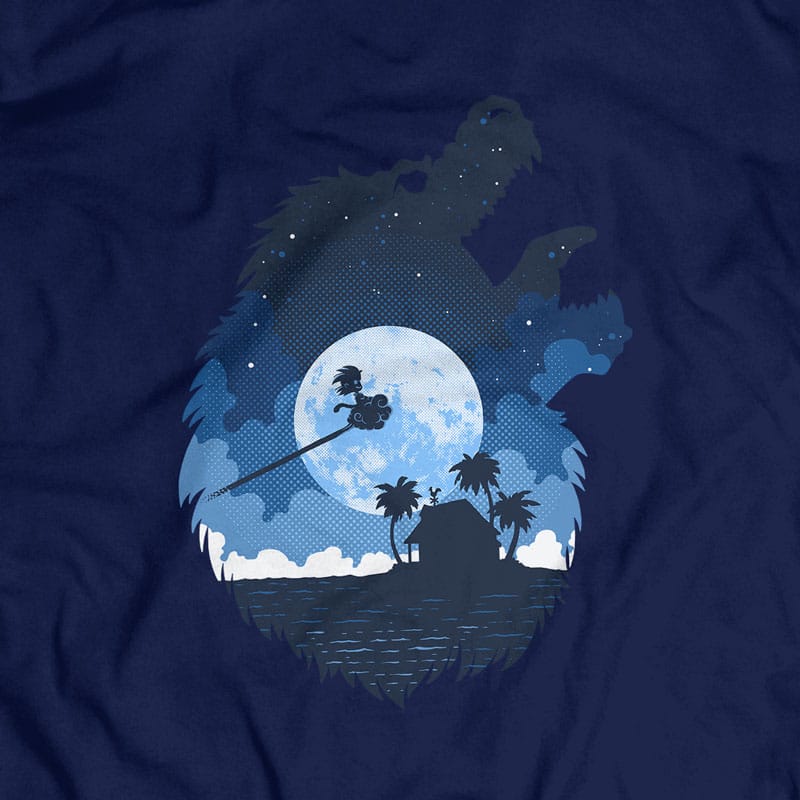 Camiseta Nerdstore Dragon Moon Night Edition