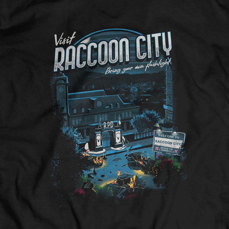 Camiseta Nerdstore Raccoon City
