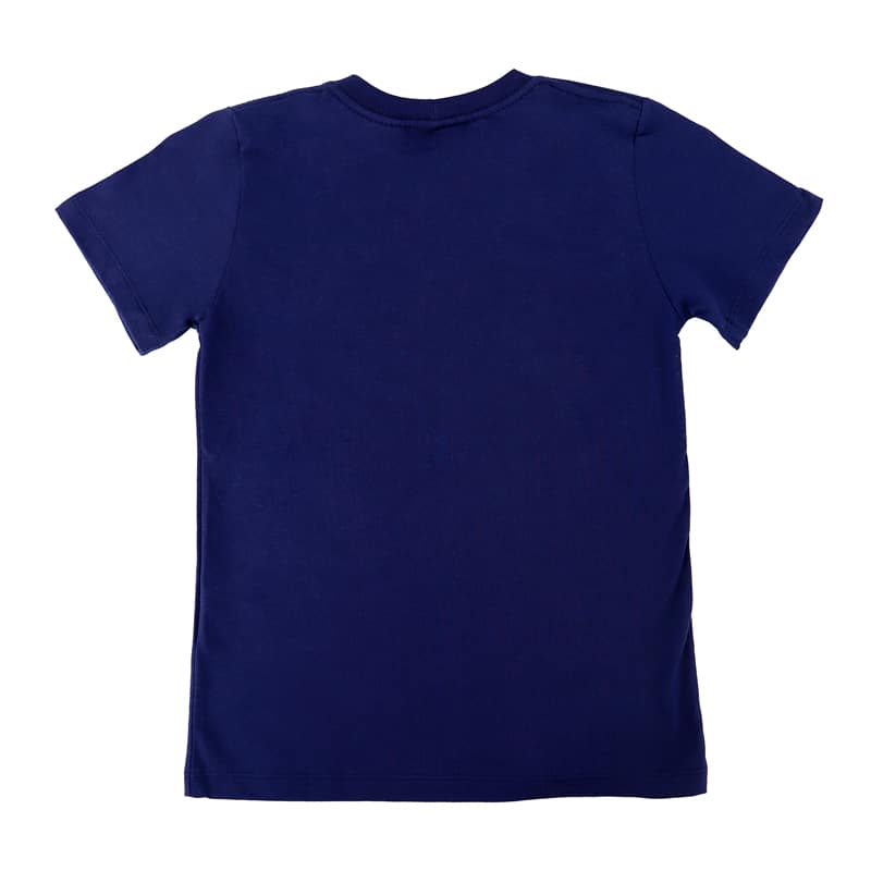Camiseta Básica Infantil Azul Marinho na Nerdstore