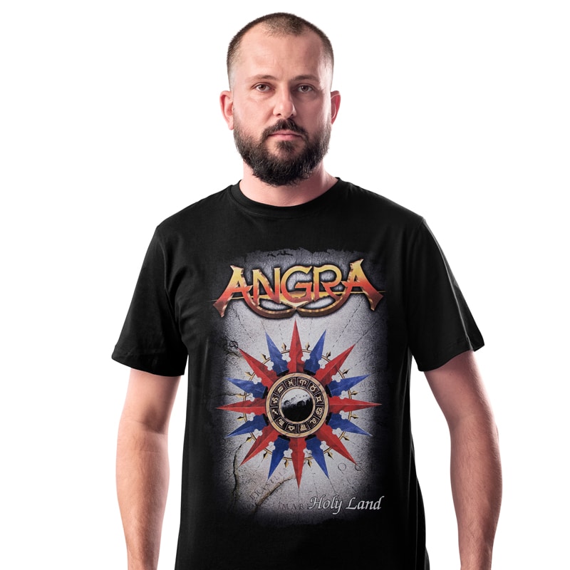 Camiseta Angra Holy Land