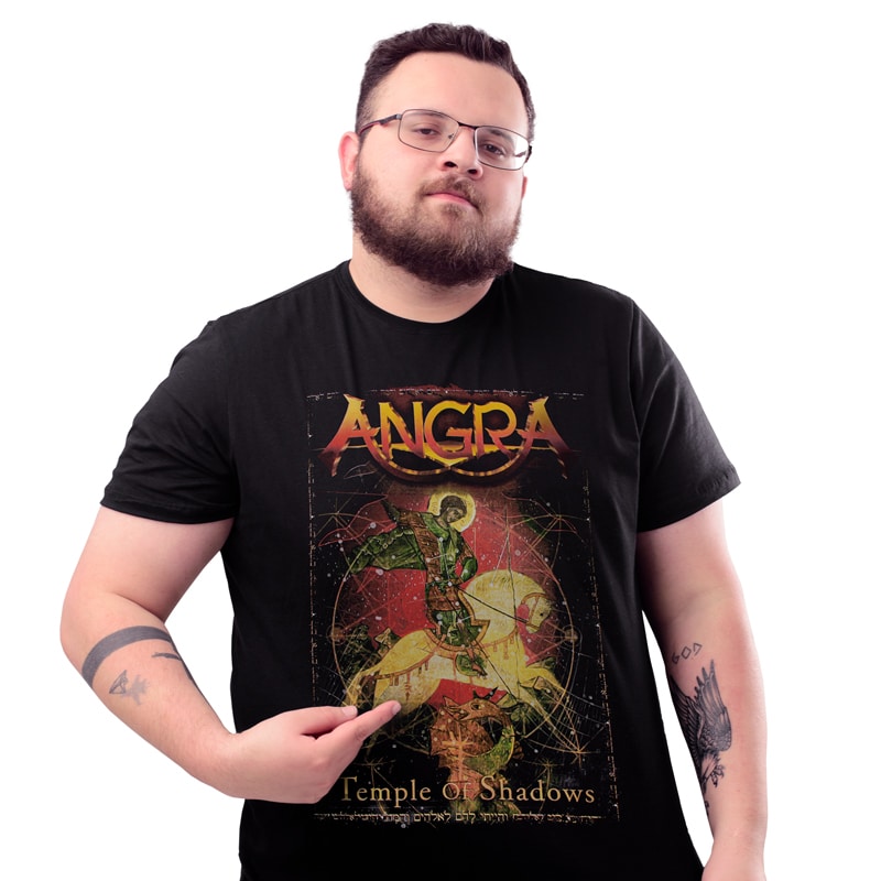 Camiseta Angra Temple of Shadows